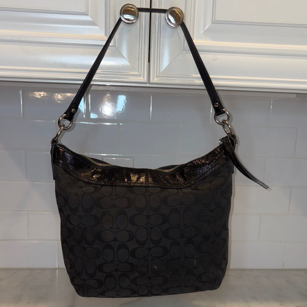 Coach Bag Purse Handbag Y2K Vintage Signature Ashley Hobo Crossbody Shoulder Bag - Picture 5 of 16